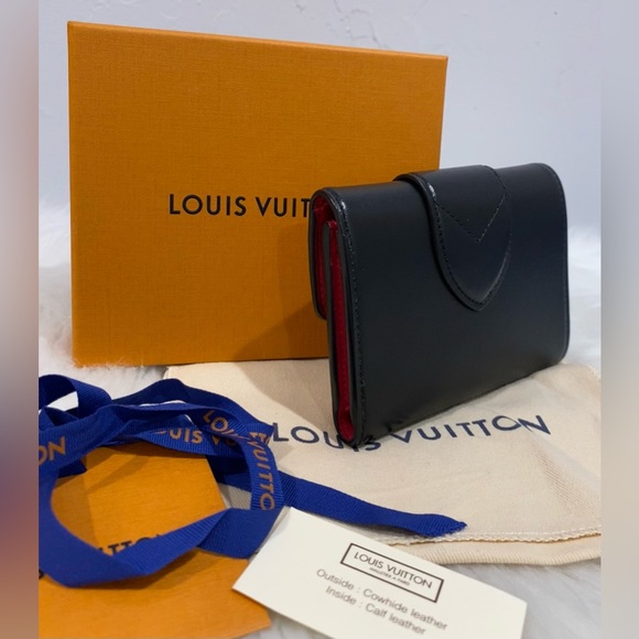 SOLD‼️Louis Vuitton Black/Pink Pont 9 Wallet - Picture 6 of 17